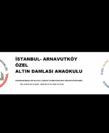 altın damlası anaokulu