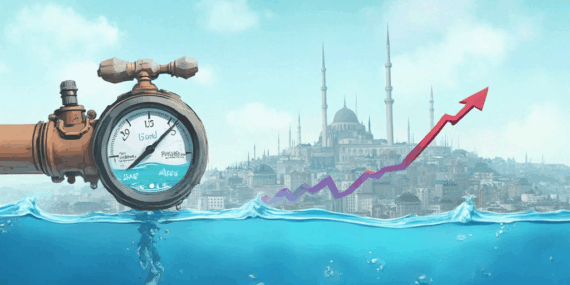 İstanbul su fiyatları %30’a kadar artırıldı